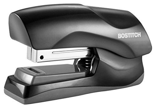 Bostitch Office Heavy Duty Stapler, 40 Sheet Capacity, No Jam, Half Strip, Fits into the Palm of Your Hand, For Classroom, Office or Desk, Black