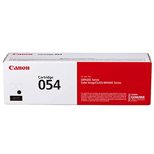 Canon CRG 054 Standard Toner Cartridge for LBP622 & MF644 Printers, Bundle with Black/Cyan/Magenta/Yellow