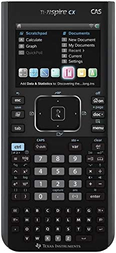 Texas Instruments TI Nspire CX CAS Graphing Calculator (Certified Renewed)