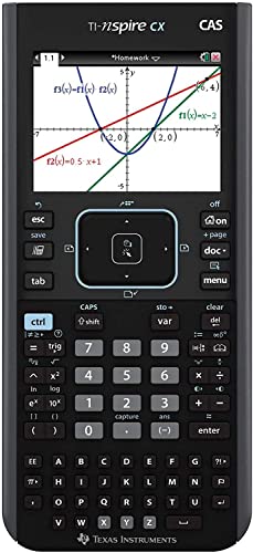 Texas Instruments TI Nspire CX CAS Graphing Calculator (Certified Renewed)