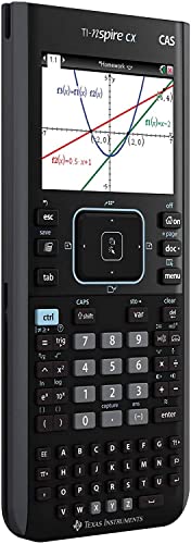 Texas Instruments TI Nspire CX CAS Graphing Calculator (Certified Renewed)