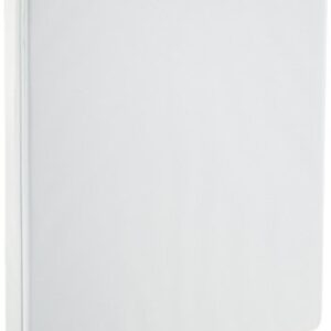 Amazon Basics 3-Ring Binder, 1-Inch - White, 4-Pack