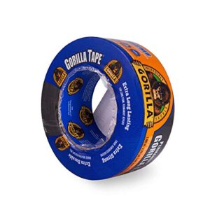 Gorilla All Weather Outdoor Waterproof Duct Tape, UV and Temperature Resistant, 1.88" x 25 yd, Black, (Pack of 1)