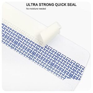 500#10 Single Left Window SELF Seal Security Envelopes, Designed for QuickBooks Invoices & Business Statements, Computer Printed Checks Peel and Seal Flap Number 10 Size 4-1/8 x 9-1/2 Inches, 24 LB