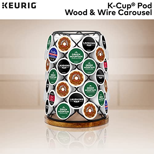 Keurig 5000351185 K-Cup Whirl Carousel Coffee Pod holder, 49, Black