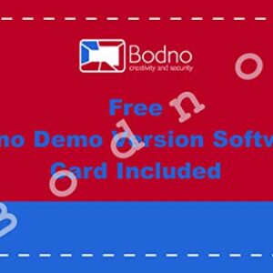 Bodno 10 x Magicard Pronto 100 Printer MD100YMCKO Color Ribbon - YMCKO - 100 Prints Software Demo Card