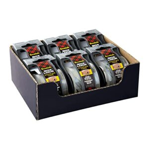 Scotch Box Lock Packaging Tape, 6 Rolls with Dispenser, 1.88 in x 800 in, Extreme Grip Packing, Shipping and Mailing Tape, Sticks Instantly to Any Box