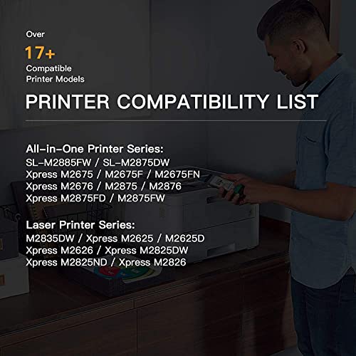 E-Z Ink (TM) Compatible Toner Cartridge Replacement for Samsung 116L MLTD116L D116L MLT D116L to use with SL-M2625D SL-M2675F SL-M2825DW SL-M2835DW SL-M2875FD SL-M2875FW SL-M2885FW (1 Black)