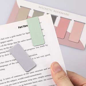 15 Pieces Bookmark, Magnetic Bookmarks for Women, Men, Book Lovers, Page Markers for Students Teachers Reading (Misty, Ocean, Emerald)