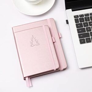 Password Book with Alphabetical Tabs, UpUGo Internet Address and Password Keeper Notebook for Computer & Website Logins, Medium Compact Size, Rose Gold