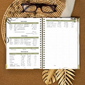Simplified Monthly Budget Planner - Easy Use 12 Month Financial Organizer with Expense Tracker Notebook - Undated Monthly Money Budgeting Book For 2023 & 2024 That Manages Your Finances Effectively