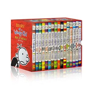 Jeff Kinney Diary of a Wimpy Kid 1-16 Books Boxed Set, Complete Collection Series, Paperback Edition(1-16)