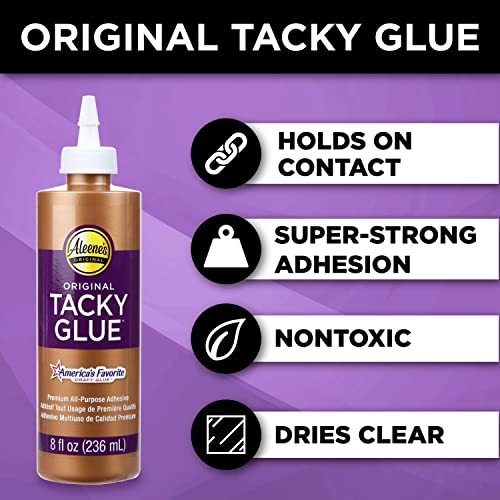 Aleene's All Purpose Tacky Glue, 8-Ounce