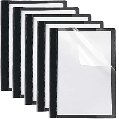 Report Covers Presentation Folders Clear Folder Front Cover (30 Set) - 8.5 x 11 - Portfolio Folder - Resume Portfolio Folder - Premium Clear Report Covers - Clear Folders for Documents Plastic