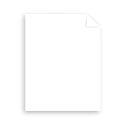 Neenah White Index Cardstock, 300 Sheets, 110 lb/199 gsm, 94 Brightness, 8.5" x 11" - MORE SHEETS! (91635)