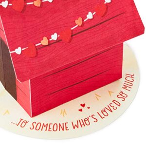 Hallmark Paper Wonder Peanuts Pop Up Valentines Day Card (Snoopy and Woodstock)