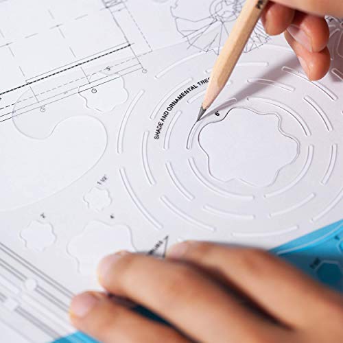 Mr. Pen- Landscape Templates, Architectural Templates, Drafting Tools, Landscaping Tools, Landscape Design Template, Drawing Template, Template Architecture, Drafting Ruler Shapes, Drawing Stencils