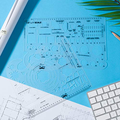 Mr. Pen- Landscape Templates, Architectural Templates, Drafting Tools, Landscaping Tools, Landscape Design Template, Drawing Template, Template Architecture, Drafting Ruler Shapes, Drawing Stencils