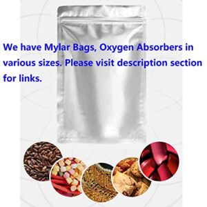 Oxygen Absorbers For Food Storage 300cc ( 5 pcs in Vacuum Sealed Bag x 20, Total 100 Packets ) O2 Absorbers Food Grade Oxygen Absorbers Oxygen Packets For Food Storage Oxygen Remover Absorb Observers