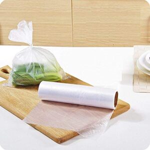 12 x 20 inches Plastic Produce Bag,2 rolls,350 Bags/Roll,Food Storage Bags,Clear Plastic Produce Bag,Suitable for Fruits, Vegetable, Bread,Food Storage.