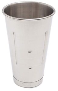 ehomea2z malt cup stainless steel ice cream milkshake commercial grade 30 oz (1)