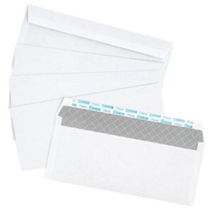 Mead Security Envelopes Self Seal #10 - Windowless Mailing Envelopes - 4 1/8 x 9.5'' - 500 Pack, (TRTAZ11A-102021-v1)
