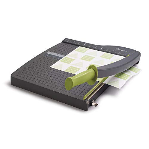 Swingline Paper Cutter, Guillotine Trimmer, 12" Cut Length, 10 Sheet Capacity, ClassicCut Lite (9312)