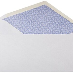 Amazon Basics #10 Security Tinted Business Envelopes, Moisture Sealed, 4-1/8 x 9-1/2 Inch - Pack of 500, White