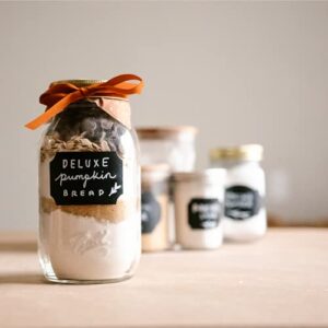 Chalkboard Labels for Jars 96pc - Chalkboard Labels Stickers White Chalk Marker - Chalk Labels for Containers Pantry Labels Chalk Stickers - Black Labels Removable Labels - Chalkboard Stickers Labels