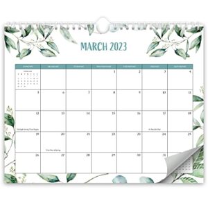 Aesthetic 2023 Greenery Wall Calendar - Runs Until July 2024 - The Perfect Monthly Calendar for Easy Planning