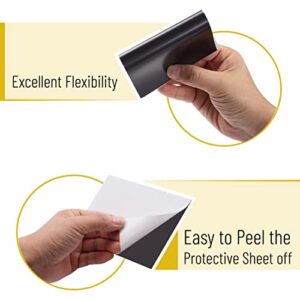 Mr. Pen- Adhesive Magnetic Sheets, 4" x 6", 10 Pack, Magnetic Sheets with Adhesive Backing, Magnetic Sheets, Flexible Magnetic Sheet, Picture Magnets, Cuttable Magnetic Sheets.