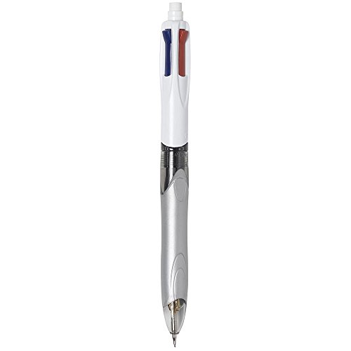 BIC 4-Color 3+1 Ballpoint Pen and Pencil, Medium Point (1.0 mm), 0.7mm Lead, Assorted Inks, 1-Count