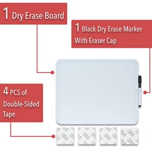 Mr. Pen- Dry Erase Board, 14” x 11” with a Black Dry Erase Marker, Small White Board, White Board for Kids, White Board for Students, Small Dry Erase Board, Mini White Board