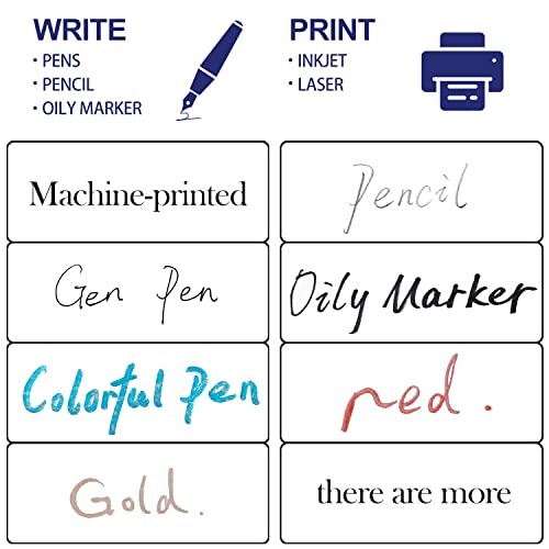 1" x 2-5/8" Address Labels 900 Labels Sticker Paper for Laser/Ink Jet Printer mailing Labels 8.5"×11" White 30 per Sheet