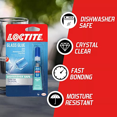 Loctite Glass Glue, 0.07 Oz, 1, Tube