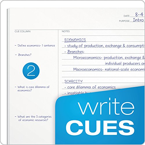 Oxford FocusNotes Writing Pad, 8-1/2" x 11-3/4", 50 Sheets (77103)