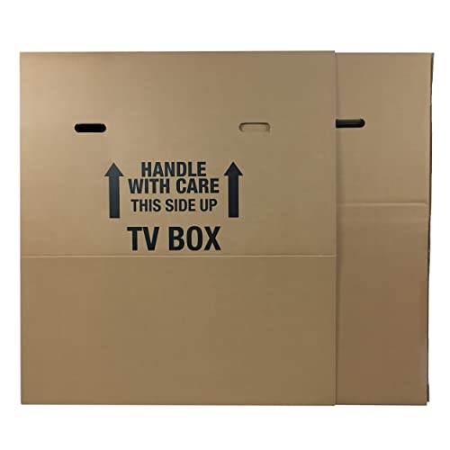 uBoxes TV Moving Box Fits Up To 70" Adjustable Box