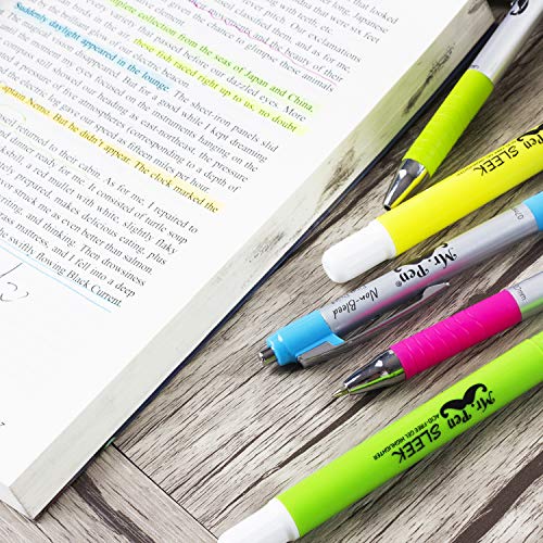 Mr. Pen- Bible Highlighters and Pens No Bleed, 8 Pack, Bible Journaling Kit, Bible Pens No Bleed Through, Gel Highlighters, Bible Markers No Bleed Through, Bible Study Kit, Christian Gifts