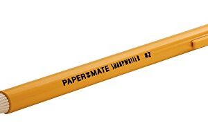 Paper Mate SharpWriter Mechanical Pencils, 0.7mm, HB #2, Yellow, 12 Count