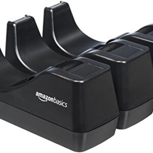 Amazon Basics Office Desk Tape Dispenser - 3-Pack