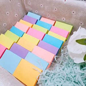 (24 Pack) Sticky Notes 1.5x2 in , 8 Colors Post Self Sticky Notes Pad Its , Bright Post Stickies Colorful Sticky Notes for Office, Home, School, Meeting, 75 Sheets/pad