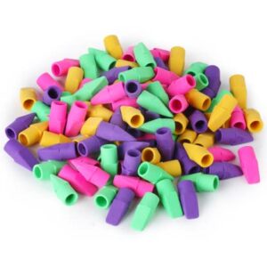 Mr. Pen Erasers for Pencils, 120 Pack, Pencil Top Erasers, Eraser Caps, Pencil Erasers for Kids, Cap Erasers, Eraser Tops, Pencil Topper Erasers. Ereaser