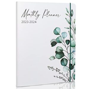 simplified 2023-2024 monthly planner and calendar book – beautiful modern greenery to do list notebook easily organizes your tasks to boost productivity – runs until december 2024