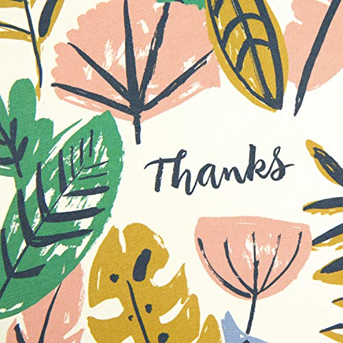 Hallmark Thank You Cards Assortment, Painted Florals (48 Cards with Envelopes for Baby Showers, Bridal Showers, Weddings, All Occasion)