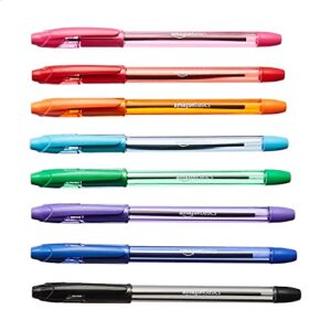 amazon basics ballpoint pen, medium point (1.0mm), assorted, 8 pack
