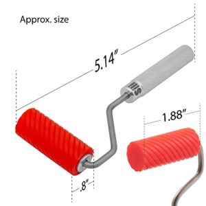 Sili Glue Roller with Sili Glue Tray for Arts Crafts Woodworking and Larger Glue Up Projects