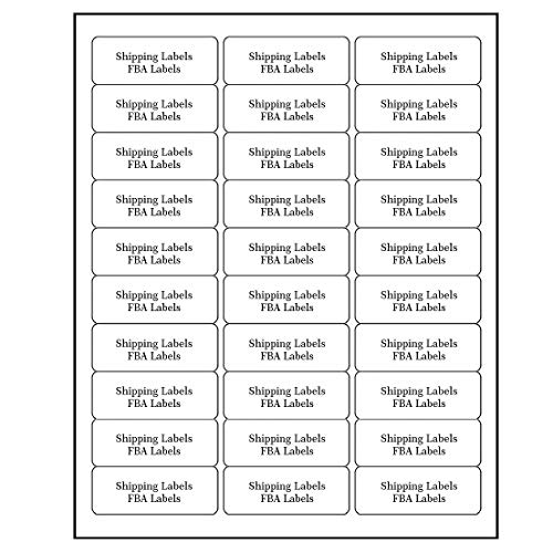 Address Labels for Inkjet Printers 1" x 2-5/8", Pack of 3000 Labels