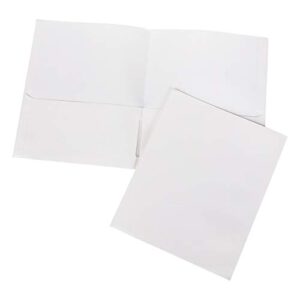 amazon basics two-pocket folder, 25 set