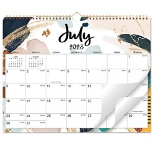 2023-2024 wall calendar – 18 months calendar from jul. 2023 – dec. 2024, 14.8″ x 11.6″, twin-wire binding, blank block with julian dates, perfect for organizing at home, school & office