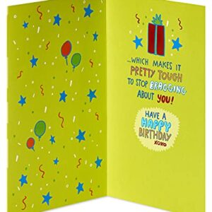 American Greetings Birthday Card for Grandson (Bragging About You)